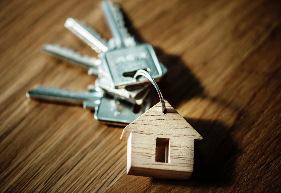 First time home buyer's keys
